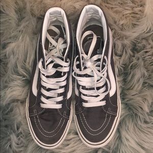 Grey High top vans